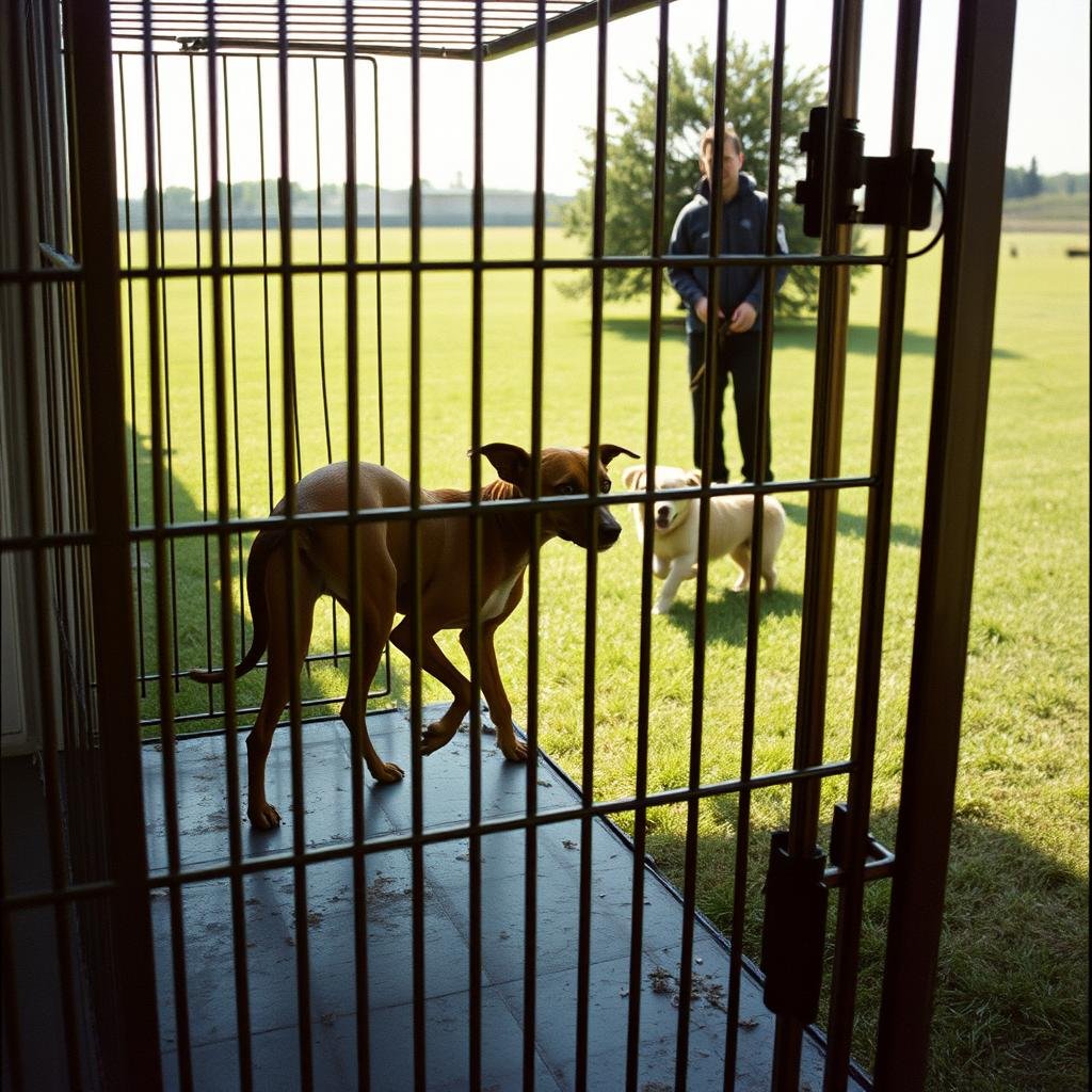 Caged for Not Being Cute, This Dog Finally Runs Free