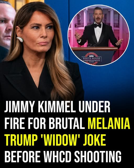 Jimmy Kimmel Faces Intense Backlash as Melania Trump ‘Widow’ Joke Collides with Frightening Assassination Attempt